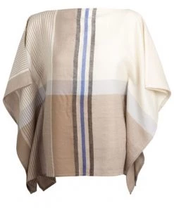 Pure Luxuries London Cream Hex 100% Merino Wool Poncho -Pure Luxuries shop unnamed file 1628