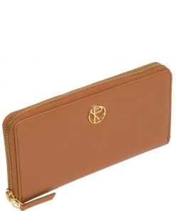 Pure Luxuries London Nimes Leather Zip-Round Purse Ever Green -Pure Luxuries shop unnamed file 1645 scaled