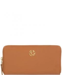 Pure Luxuries London Nimes Leather Zip-Round Purse Ever Green -Pure Luxuries shop unnamed file 1648