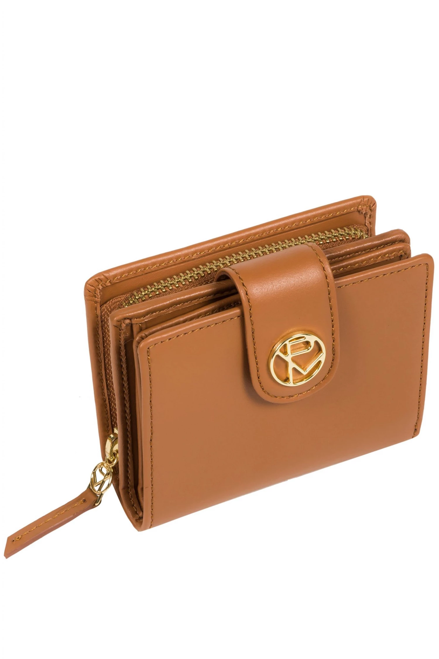 Pure Luxuries London Avignon Leather Bi-Fold Purse Smoky Blue 4 Pure Luxuries London Avignon Leather Bi-Fold Purse Smoky Blue - Image 2