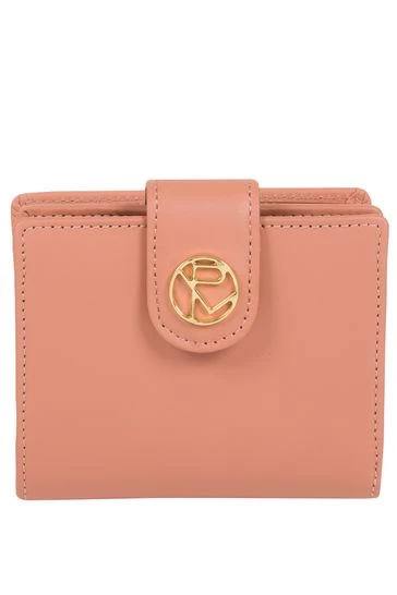 Pure Luxuries London Avignon Leather Bi-Fold Purse Smoky Blue 9 Pure Luxuries London Avignon Leather Bi-Fold Purse Smoky Blue - Image 7