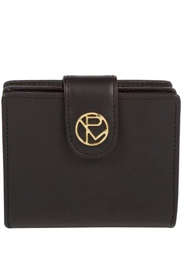 Pure Luxuries London Avignon Leather Bi-Fold Purse Smoky Blue 11 Pure Luxuries London Avignon Leather Bi-Fold Purse Smoky Blue - Image 9