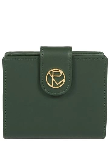 Pure Luxuries London Avignon Leather Bi-Fold Purse Smoky Blue 13 Pure Luxuries London Avignon Leather Bi-Fold Purse Smoky Blue - Image 11