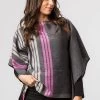 Pure Luxuries London Grey Zodiac 100% Merino Wool Poncho -Pure Luxuries shop unnamed file 1721