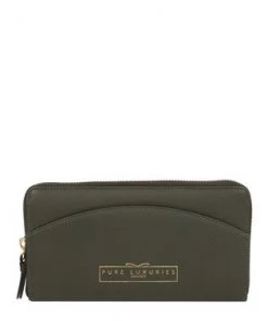 Pure Luxuries London Jenika Leather Purse Pale Gold -Pure Luxuries shop unnamed file 1732