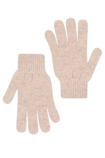 Pure Luxuries London Windermere Cashmere And Merino Wool Gloves Carnation Pink 8 Pure Luxuries London Windermere Cashmere And Merino Wool Gloves Carnation Pink - Image 6