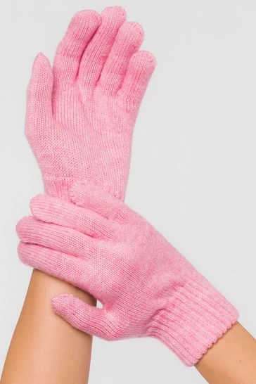 Pure Luxuries London Windermere Cashmere And Merino Wool Gloves Carnation Pink 13 Pure Luxuries London Windermere Cashmere And Merino Wool Gloves Carnation Pink - Image 11