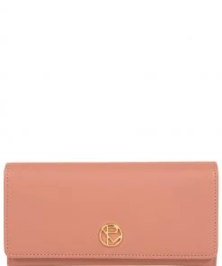 Pure Luxuries London Smoky Blue Paris Leather Bi-Fold Purse