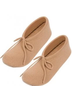 Pure Luxuries London Millom Cashmere & Merino Wool Slippers Foggy Grey -Pure Luxuries shop unnamed file 1819