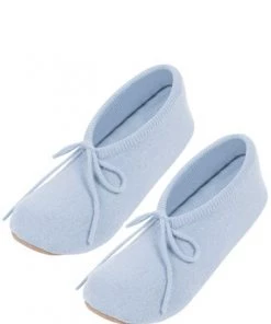 Pure Luxuries London Millom Cashmere & Merino Wool Slippers Foggy Grey -Pure Luxuries shop unnamed file 1821
