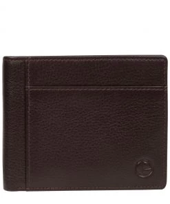 Pure Luxuries shop 15 Pure Luxuries London Havilland Leather Wallet Brown