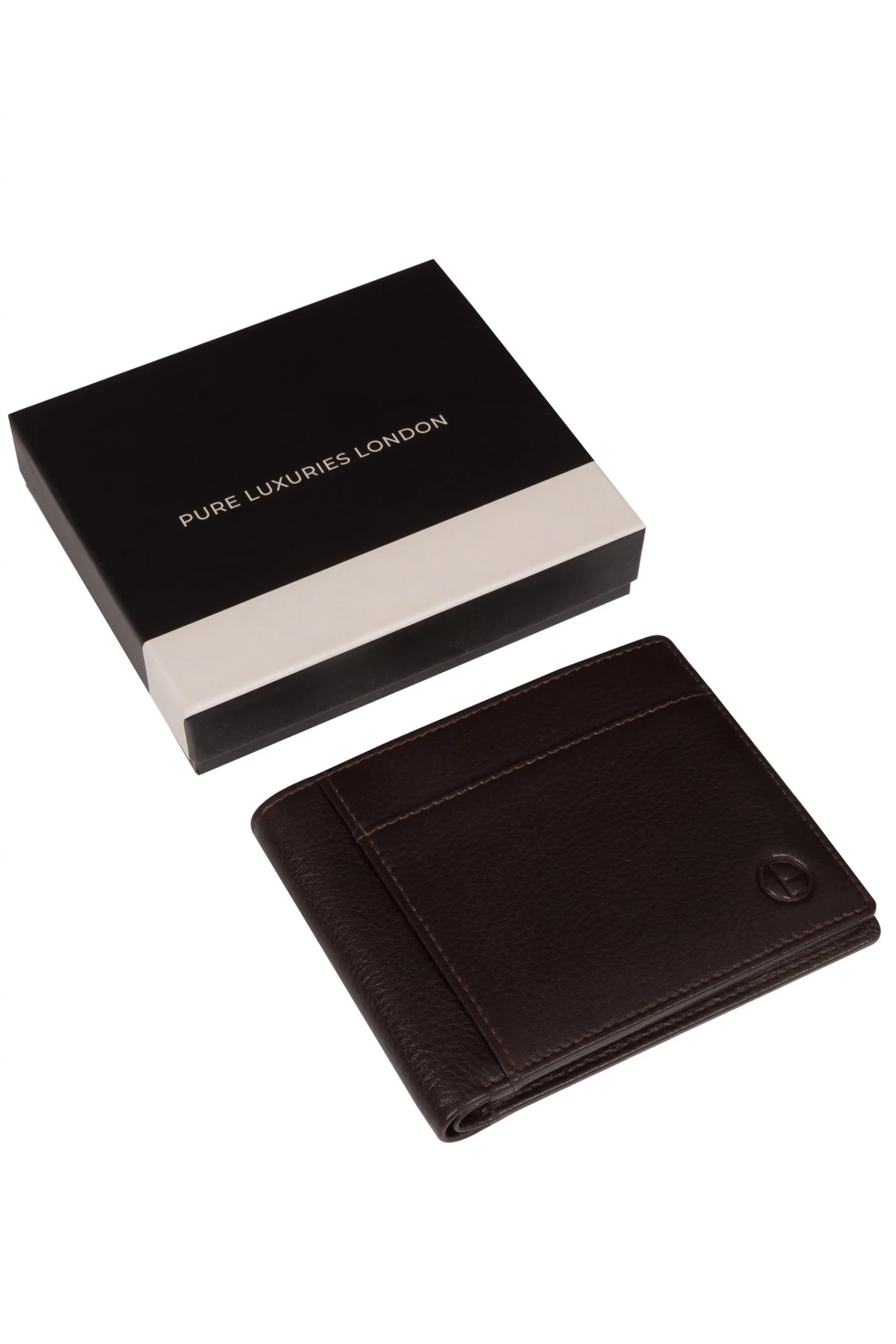 Pure Luxuries London Havilland Leather Wallet Brown 6 Pure Luxuries London Havilland Leather Wallet Brown - Image 4