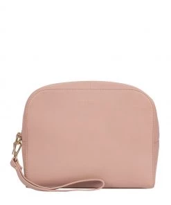 Pure Luxuries shop 13 Pure Luxuries London Brompton Leather Cosmetic Bag Pink