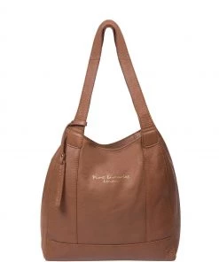 Pure Luxuries London Colette Leather Handbag Grey