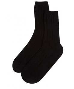 Pure Luxuries London Cartmel Cashmere & Merino Wool Socks Burgundy Red -Pure Luxuries shop unnamed file 1862