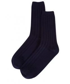 Pure Luxuries London Cartmel Cashmere & Merino Wool Socks Burgundy Red -Pure Luxuries shop unnamed file 1864