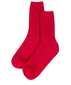 Pure Luxuries London Cartmel Cashmere & Merino Wool Socks Burgundy Red -Pure Luxuries shop unnamed file 1870