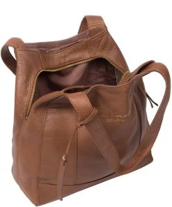 Pure Luxuries London Colette Leather Handbag Grey -Pure Luxuries shop unnamed file 189 scaled