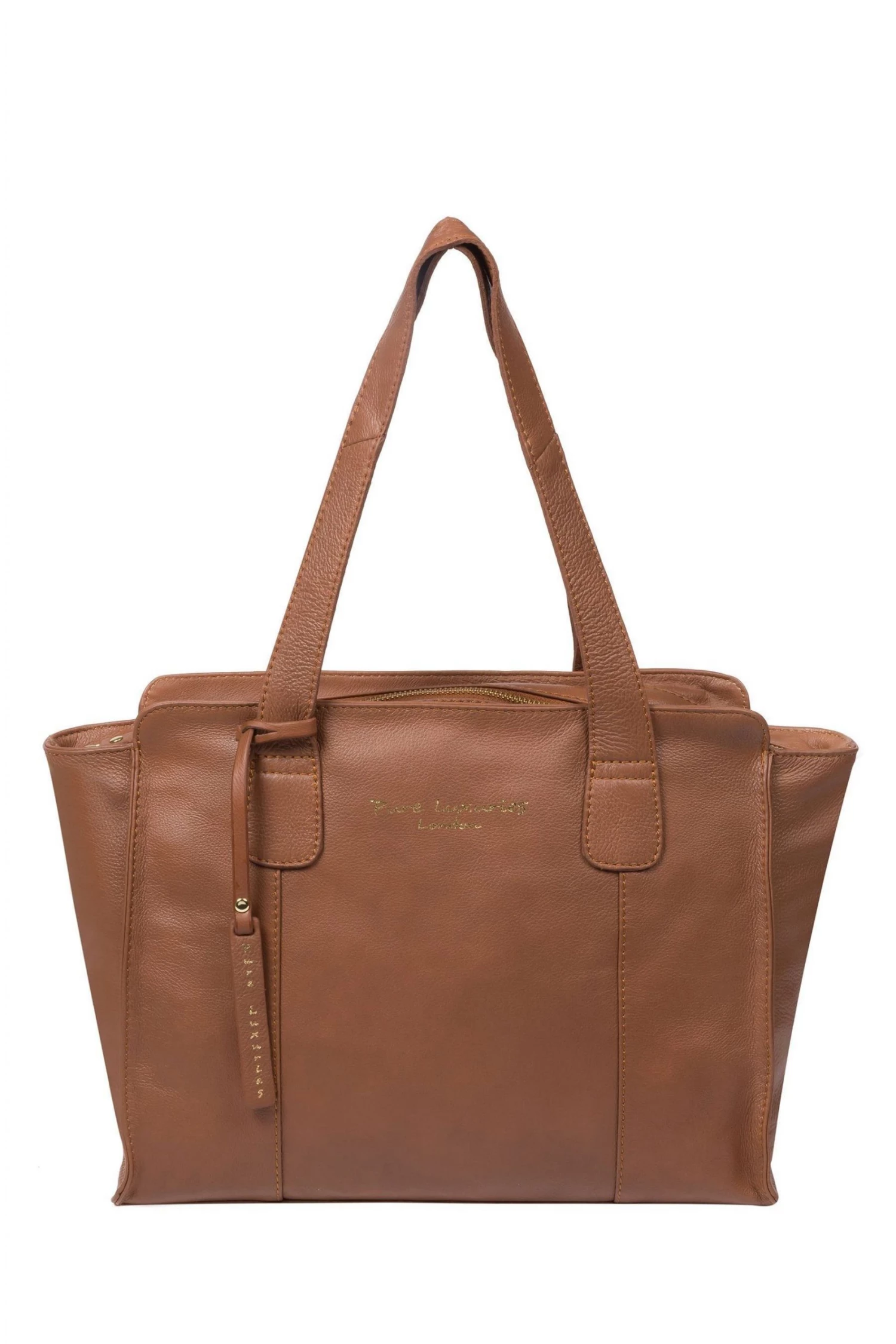 Pure Luxuries London Alexandra Leather Handbag Pink 3 Pure Luxuries London Alexandra Leather Handbag Pink