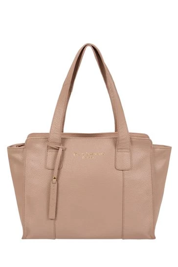 Pure Luxuries London Alexandra Leather Handbag Pink 16 Pure Luxuries London Alexandra Leather Handbag Pink - Image 14