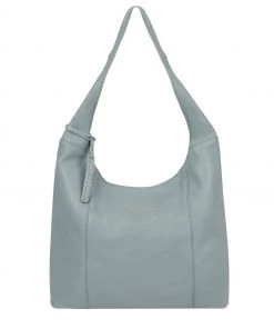 Pure Luxuries London Nina Leather Shoulder Bag Dark Tan