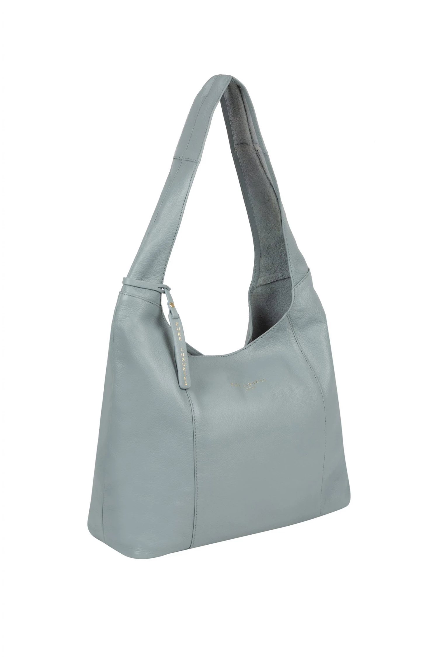 Pure Luxuries London Nina Leather Shoulder Bag Dark Tan 5 Pure Luxuries London Nina Leather Shoulder Bag Dark Tan - Image 3