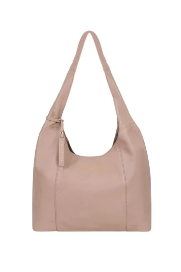Pure Luxuries London Nina Leather Shoulder Bag Dark Tan 11 Pure Luxuries London Nina Leather Shoulder Bag Dark Tan - Image 9