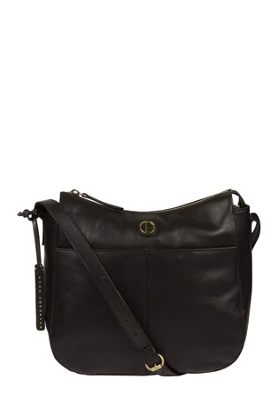 Pure Luxuries London Farlow Leather Shoulder Bag Burgundy 9 Pure Luxuries London Farlow Leather Shoulder Bag Burgundy - Image 7