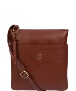 Pure Luxuries London Foxton Leather Cross-Body Bag Vintage Red -Pure Luxuries shop unnamed file 26