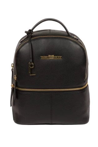 Pure Luxuries London Hayes Leather Backpack Grey 8 Pure Luxuries London Hayes Leather Backpack Grey - Image 6