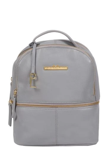 Pure Luxuries London Hayes Leather Backpack Grey 9 Pure Luxuries London Hayes Leather Backpack Grey - Image 7
