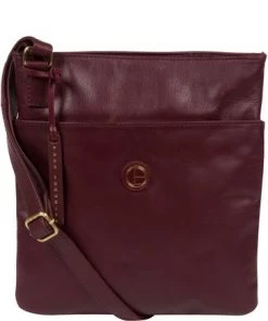 Pure Luxuries London Foxton Leather Cross-Body Bag Vintage Red -Pure Luxuries shop unnamed file 28