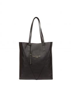 Pure Luxuries shop 38 Pure Luxuries London Claudia Leather Shopper Bag Tan Brown