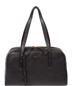 Pure Luxuries London Pitunia Leather Handbag Black -Pure Luxuries shop unnamed file 328