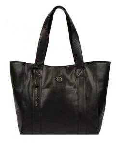 Pure Luxuries London Cranbrook Leather Tote Bag Vintage Dark Tan -Pure Luxuries shop unnamed file 336