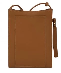 Pure Luxuries London Barton Vegetable Tanned Leather Cross-Body Phone Bag Ombre Chestnut -Pure Luxuries shop unnamed file 342 scaled