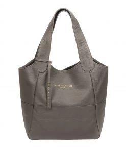 Pure Luxuries London Freer Leather Tote Bag Red