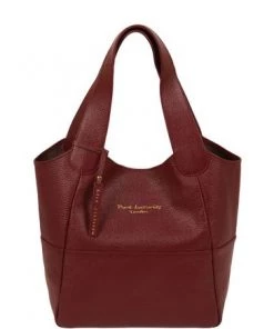 Pure Luxuries London Freer Leather Tote Bag Red -Pure Luxuries shop unnamed file 359