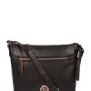 Pure Luxuries London Byrne Leather Cross-Body Bag Cherry