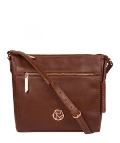 Pure Luxuries London Byrne Leather Cross-Body Bag Cherry -Pure Luxuries shop unnamed file 367