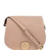 Pure Luxuries London Coniston Leather Cross-Body Bag Blush Pink