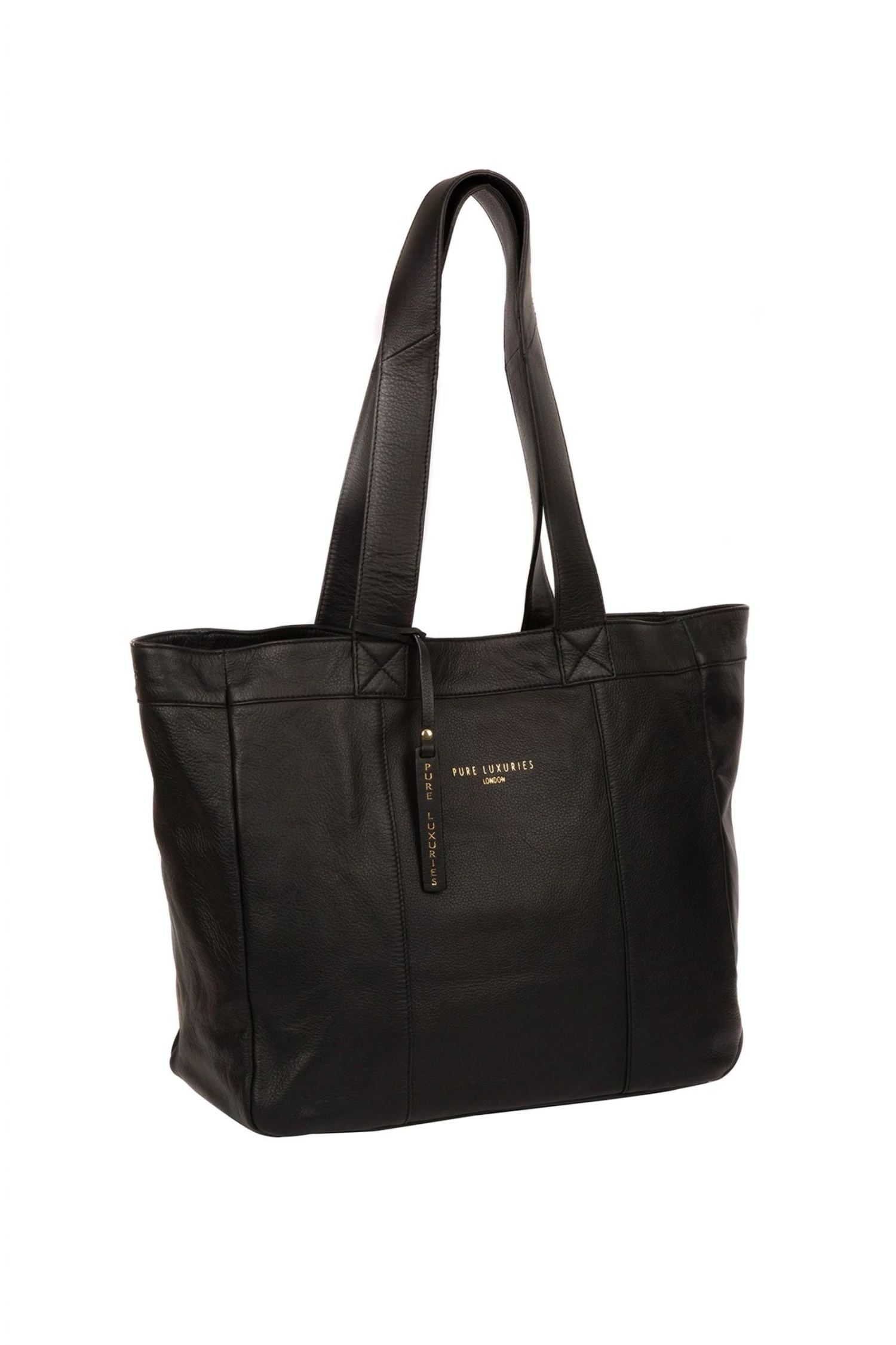 Pure Luxuries London Harlesden Leather Tote Bag Blush Pink 3 Pure Luxuries London Harlesden Leather Tote Bag Blush Pink