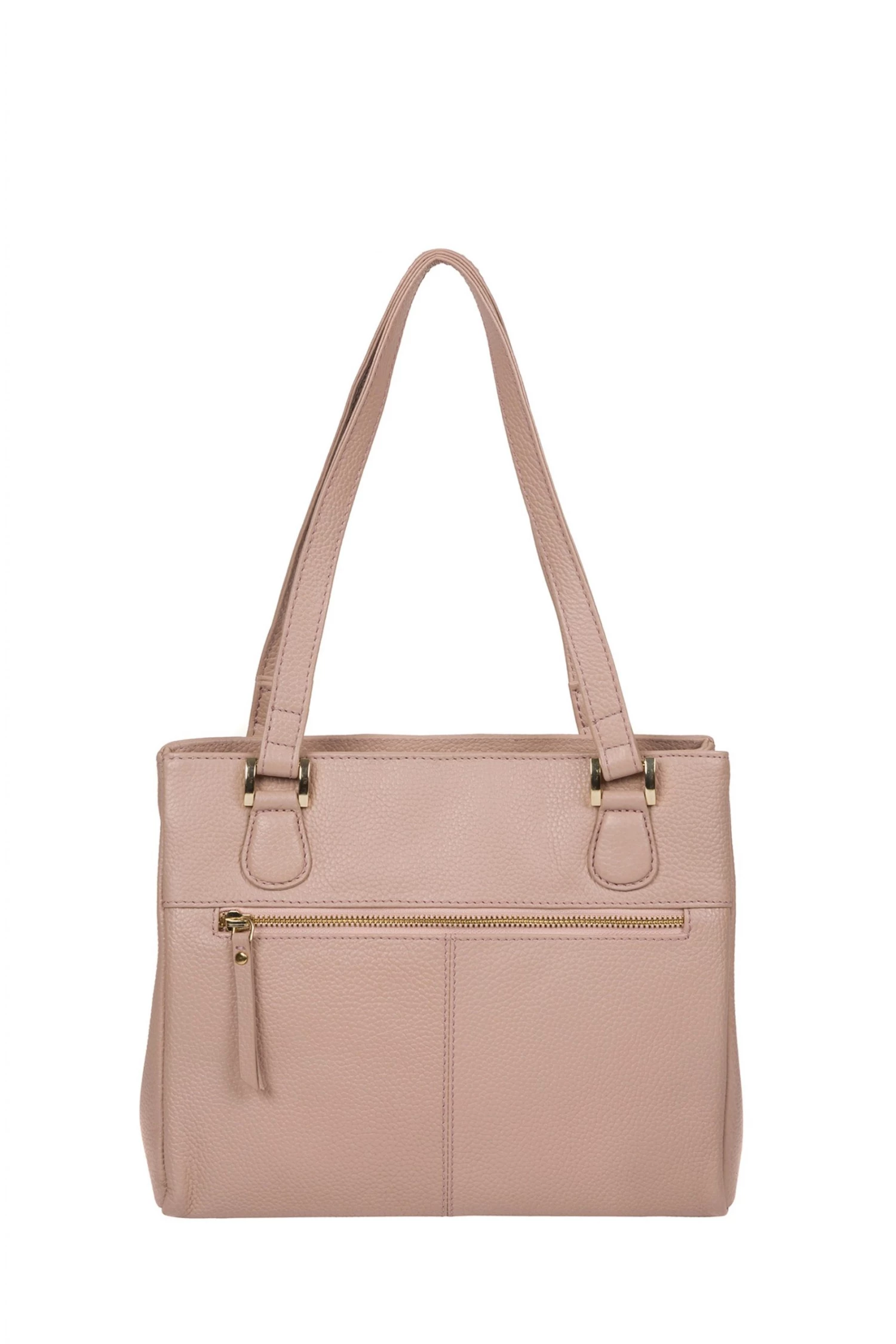 Pure Luxuries London Milana Leather Handbag Cashmere Blue 4 Pure Luxuries London Milana Leather Handbag Cashmere Blue - Image 2