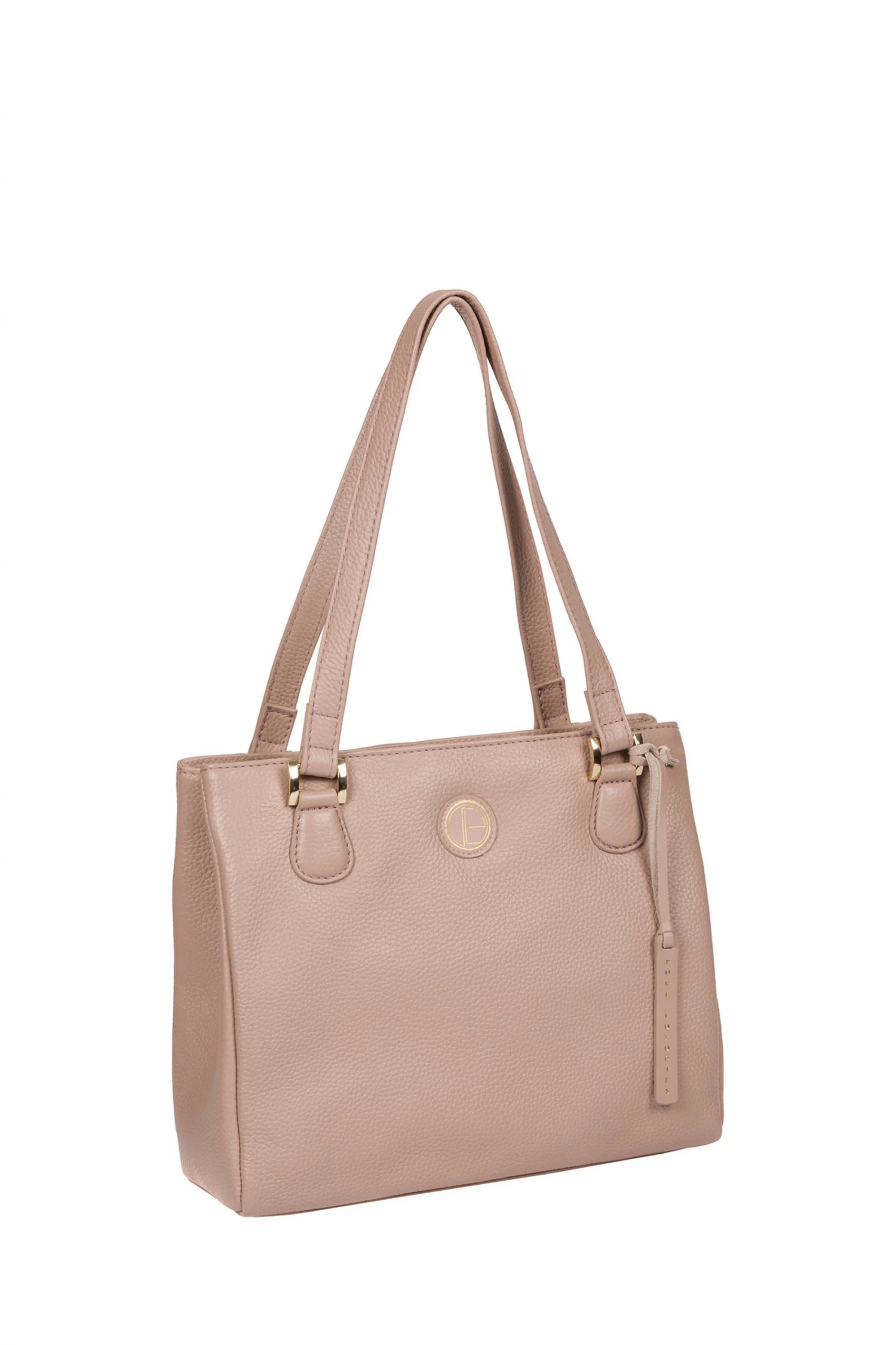 Pure Luxuries London Milana Leather Handbag Cashmere Blue 5 Pure Luxuries London Milana Leather Handbag Cashmere Blue - Image 3