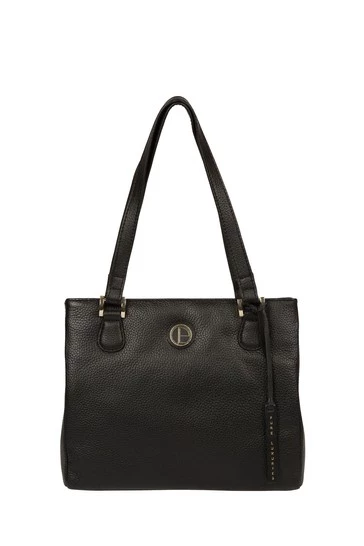 Pure Luxuries London Milana Leather Handbag Cashmere Blue 9 Pure Luxuries London Milana Leather Handbag Cashmere Blue - Image 7