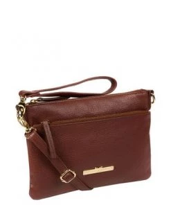 Pure Luxuries London Lytham Leather Cross-Body Clutch Bag Blue -Pure Luxuries shop unnamed file 407