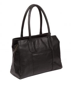 Pure Luxuries London Chatham Leather Handbag Dark Tan Brown -Pure Luxuries shop unnamed file 429 scaled