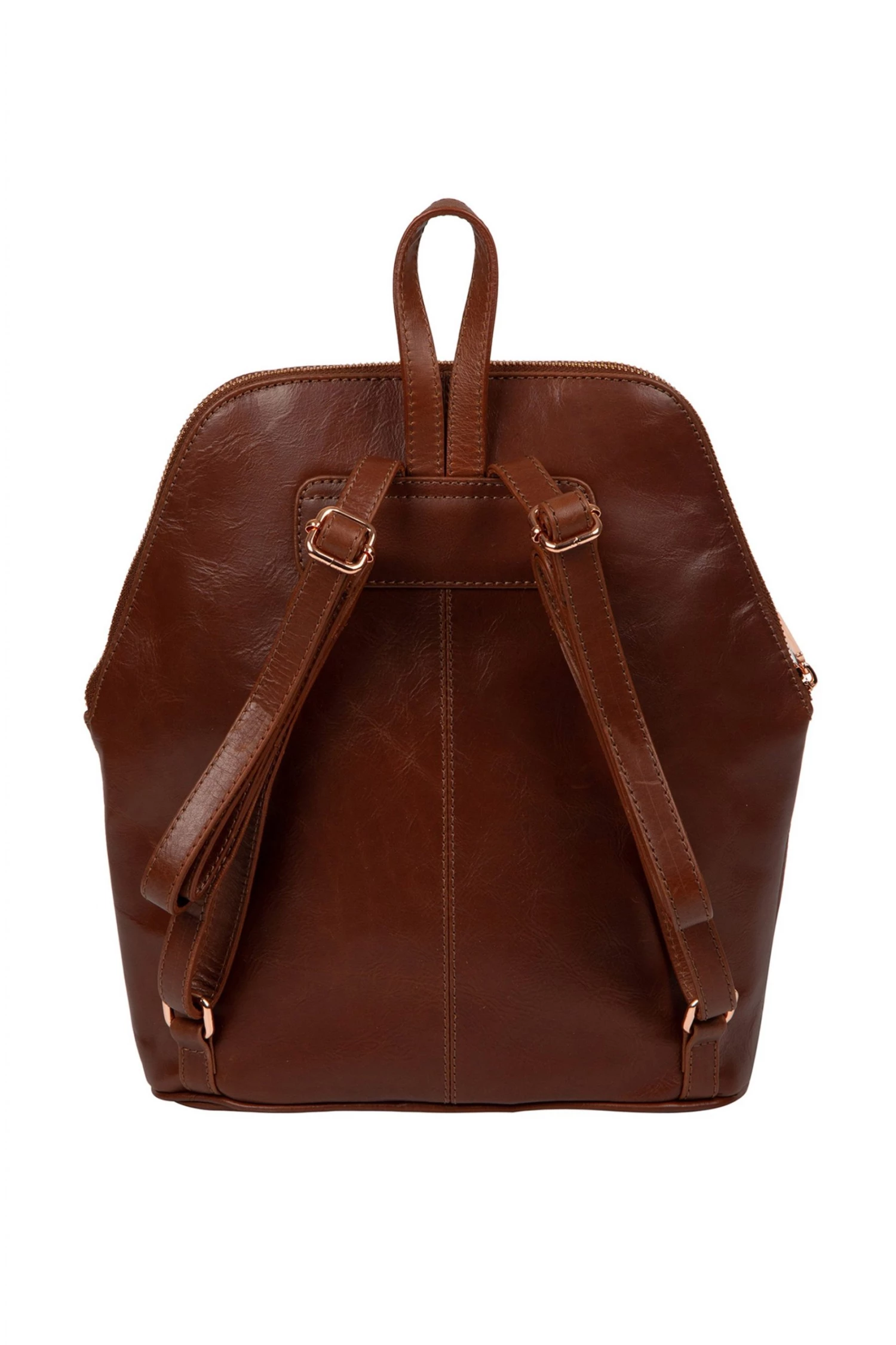 Pure Luxuries London Rubens Leather Backpack Grey 4 Pure Luxuries London Rubens Leather Backpack Grey - Image 2