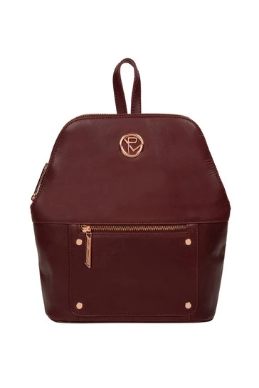 Pure Luxuries London Rubens Leather Backpack Grey 10 Pure Luxuries London Rubens Leather Backpack Grey - Image 8