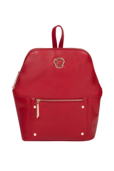 Pure Luxuries London Rubens Leather Backpack Grey 11 Pure Luxuries London Rubens Leather Backpack Grey - Image 9